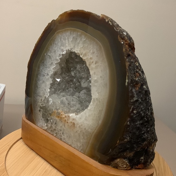DRUZY agate crystal from Brazil - Picture 7 of 9